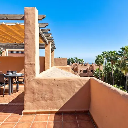Apartment Beautifull Penthouse, Big Solarium With Seaview And Exotic Oasis Gardens *